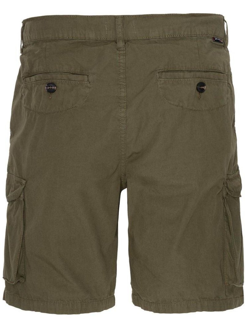Short Homme Schott Vert kaki clair - Kiabi