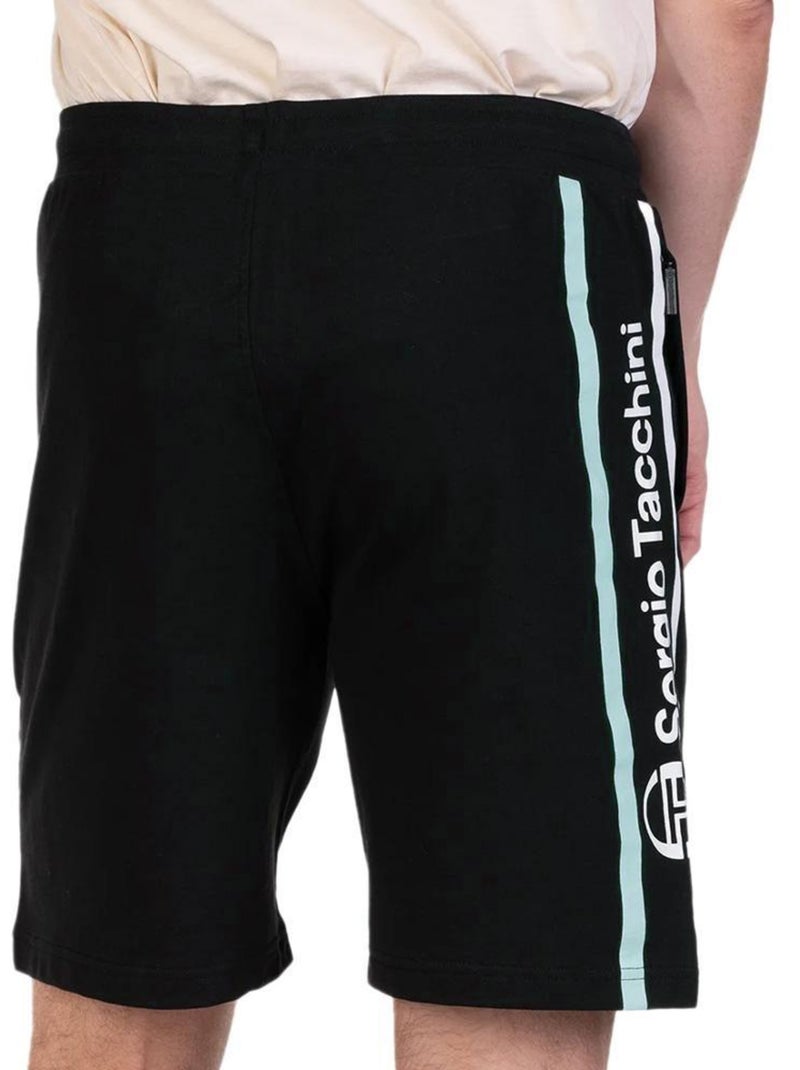 Short Homme Sergio Tacchini Noir - Kiabi