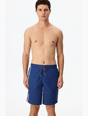 Short homme surfer à imprimé slogan penti