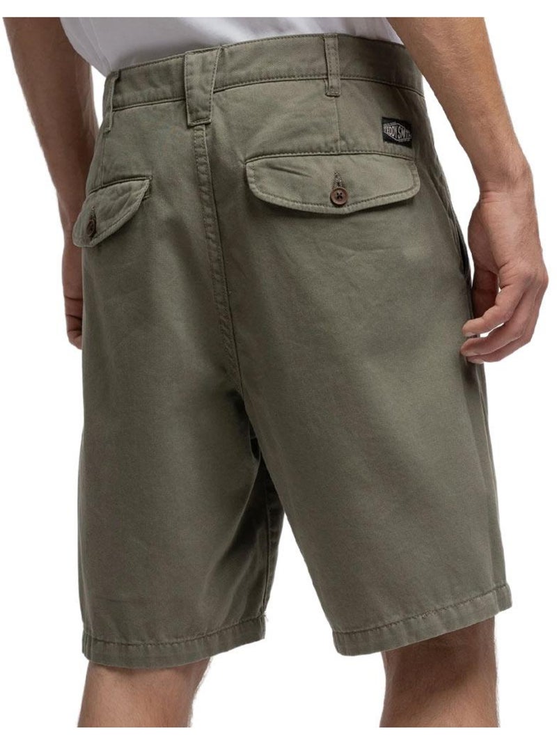Short Homme T Smith Vert kaki clair - Kiabi