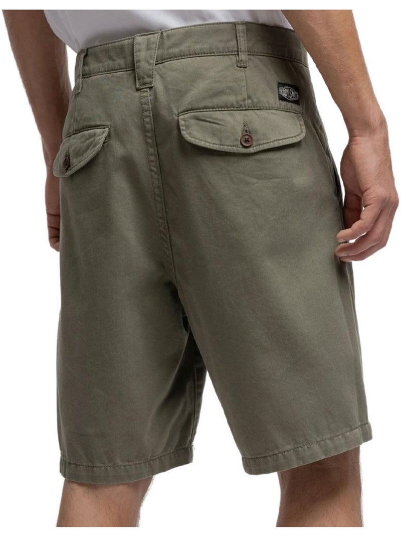 Short Homme T Smith Vert kaki clair - Kiabi