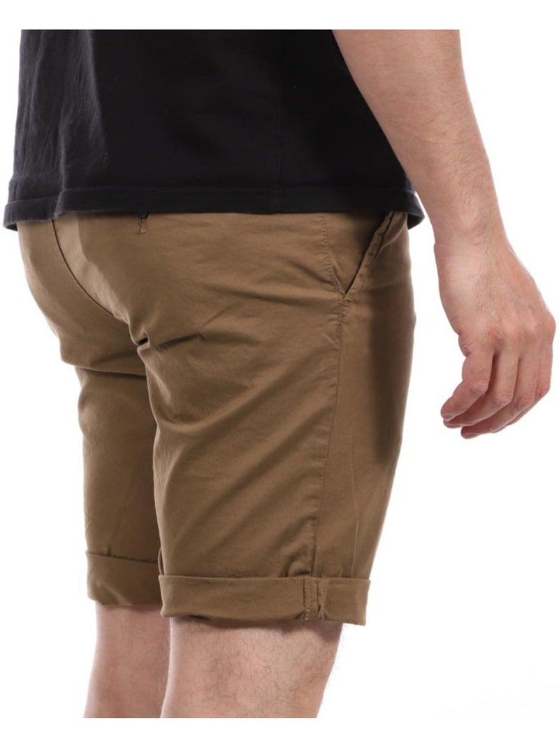 Short Homme Teddy Smith Marron cappuccino - Kiabi