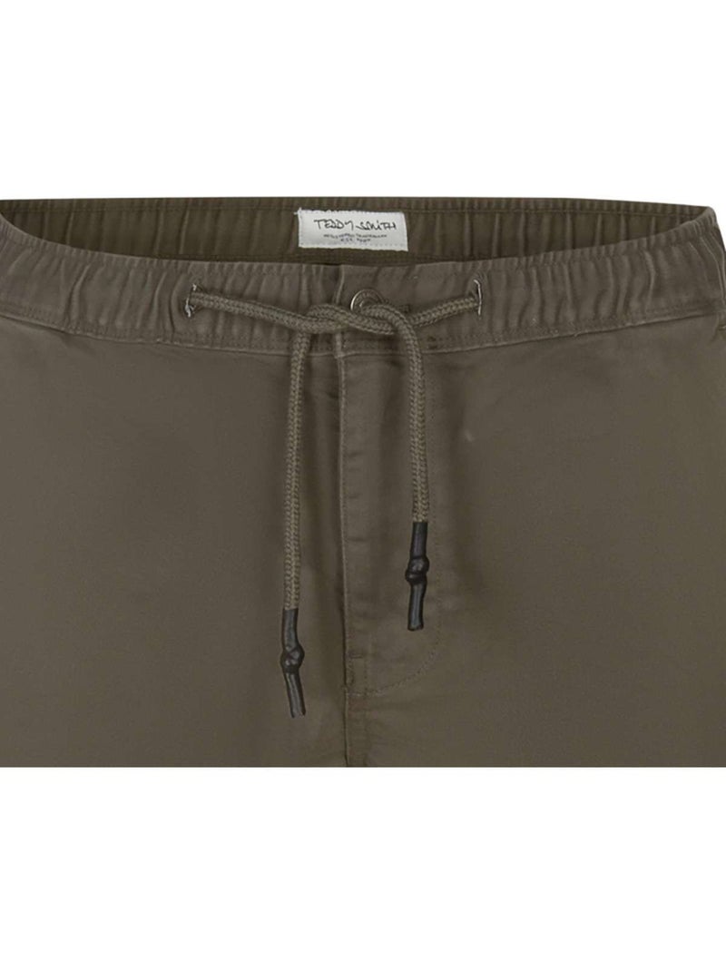 Short Homme Teddy Smith Vert kaki clair - Kiabi