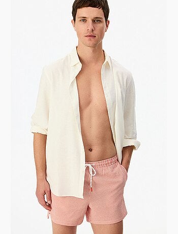 Short homme tissue penti