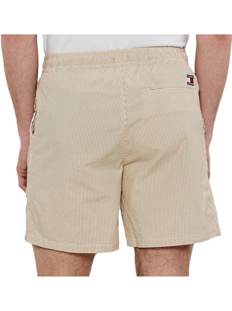 Short Homme Tommy Jeans Beige - Kiabi