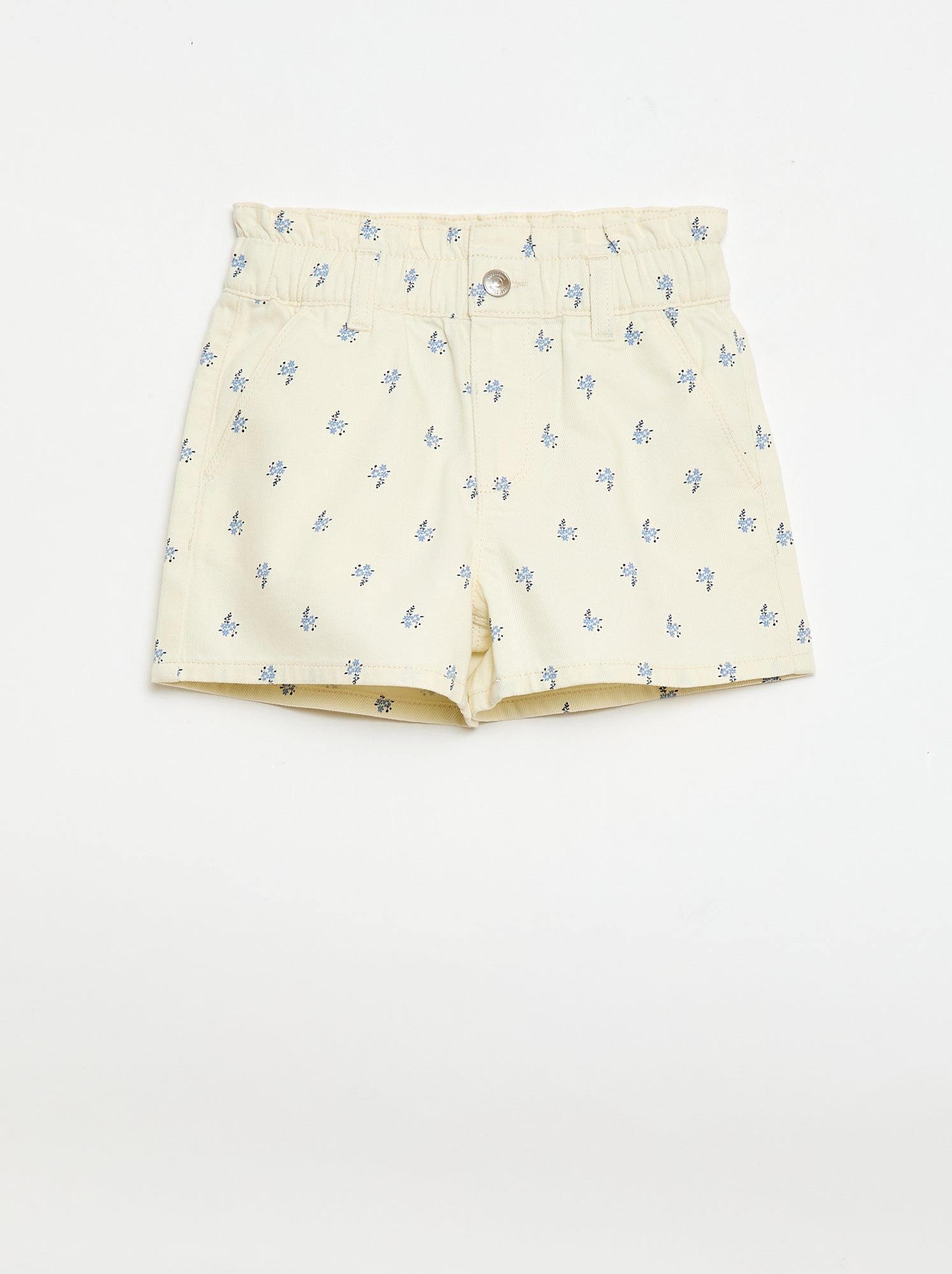 Short imprimé all-over en coton