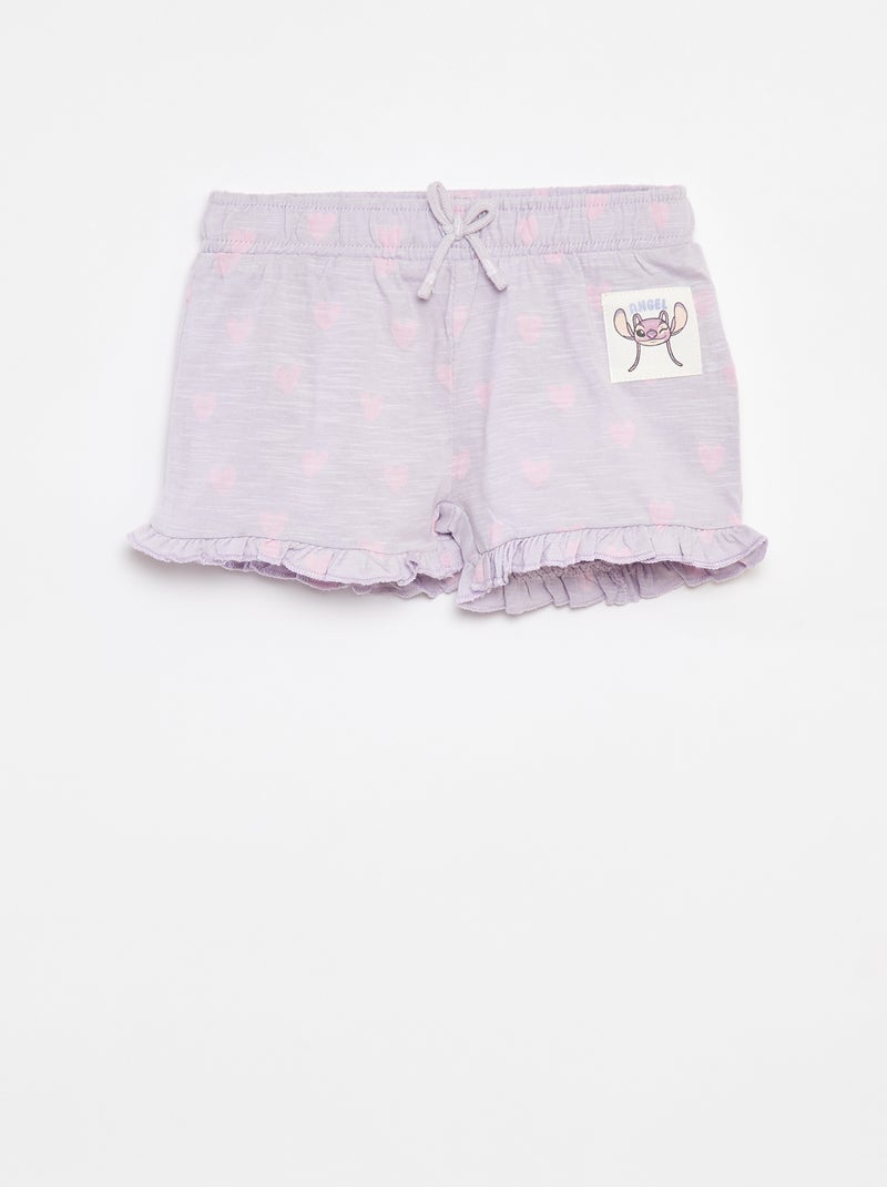 Short imprimé et volanté 'Disney' VIOLET - Kiabi