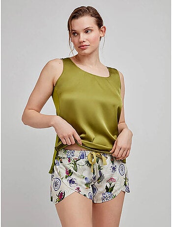 Short imprimé floral