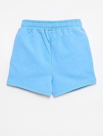 Short imprimé 'Pat patrouille' en french terry coton uni