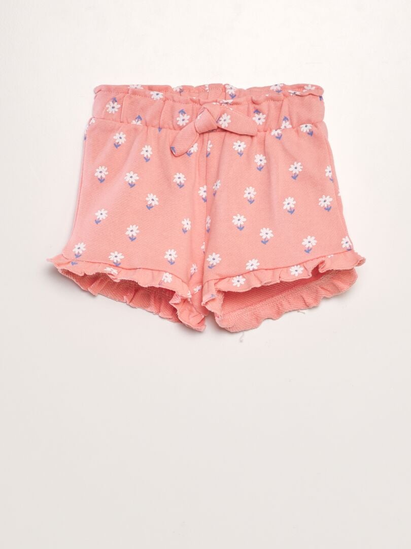 Short imprimé - Rose - Kiabi - 5.00€