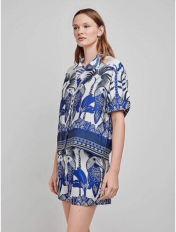 Short imprimé tropical