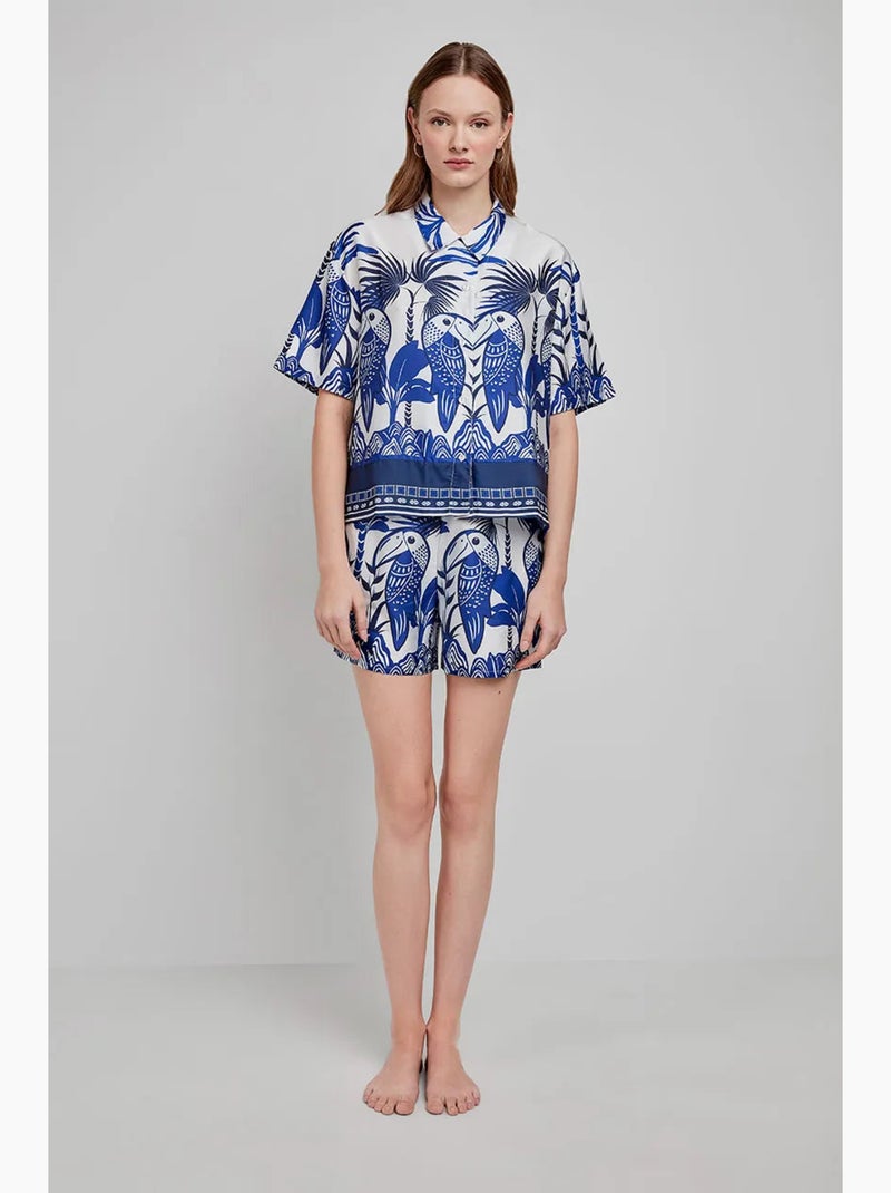 Short imprimé tropical Multicolore - Kiabi
