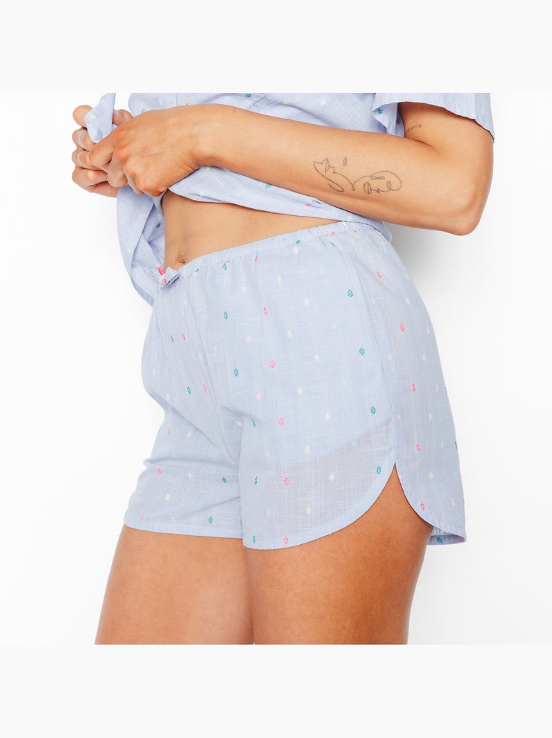 Short Indigo - RougeGorge Lingerie Bleu Multicolore - Kiabi