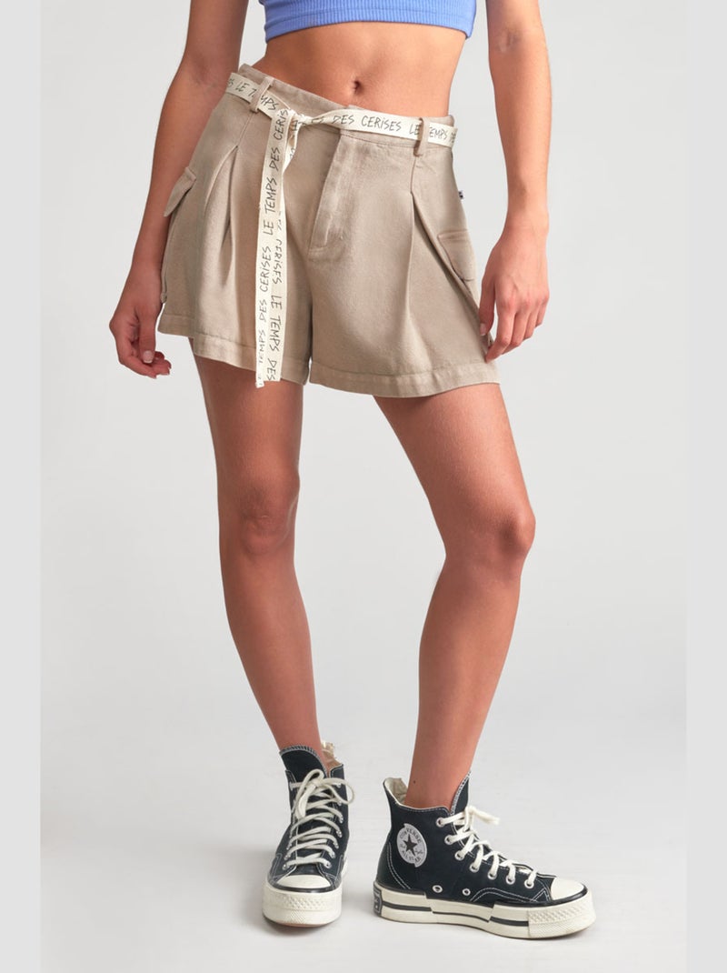 Short IZAGI 'Le Temps Des Cerises' Marron - Kiabi