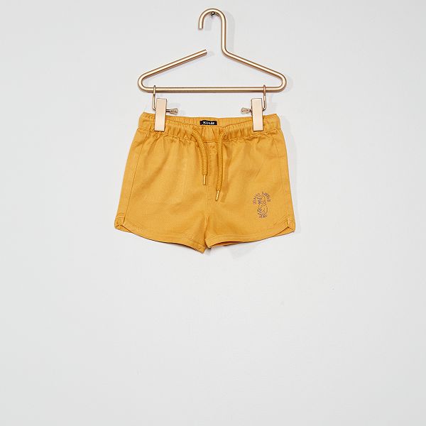 Short Bebe Garcon Jaune Kiabi 7 00
