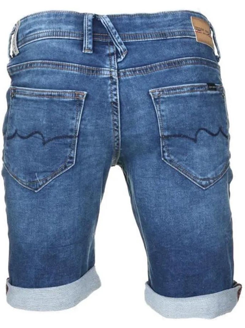 Short Jean Garçon Teddy Smith Bleu jean - Kiabi