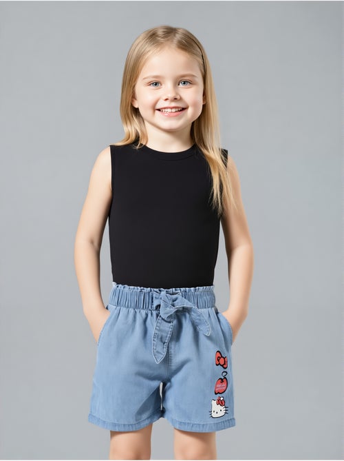 Short Jean Hello Kitty   | Licence Officielle - Kiabi