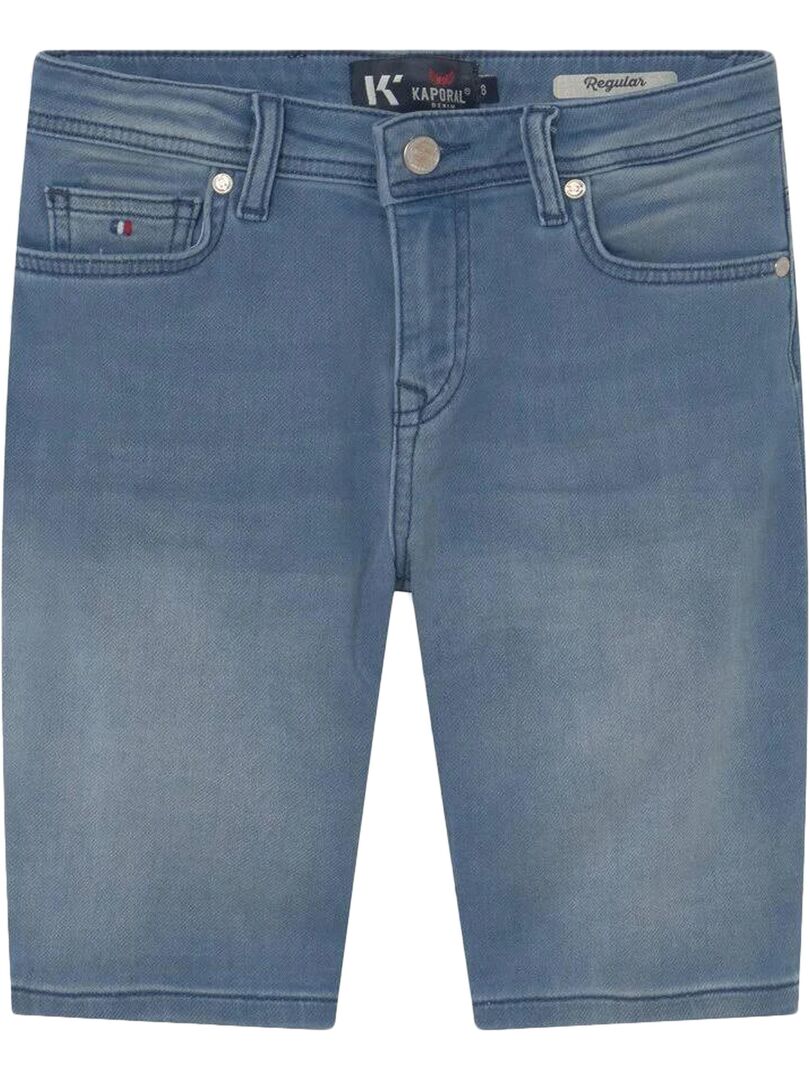 Short Jeans Enfant Kaporal Deco Bleu - Kiabi