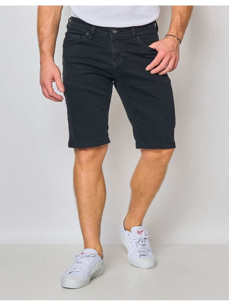 Short Jeans Kebello Noir Noir - Kiabi