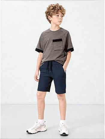 Short jeunesse à taille cordon tommy