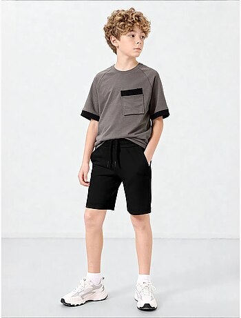 Short jeunesse à taille cordon tommy