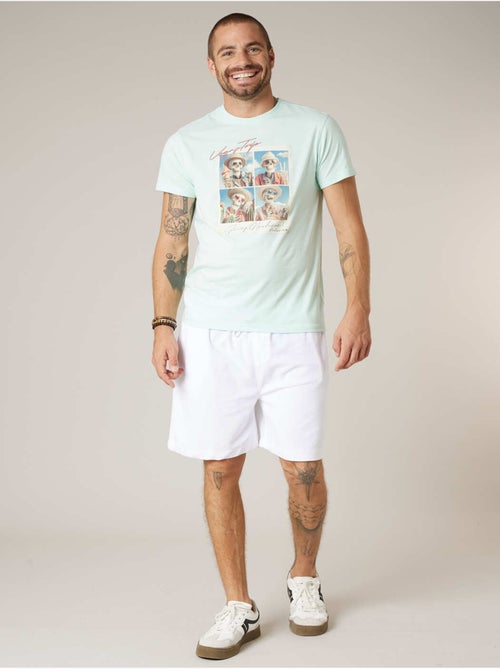 Short jogger homme en éponge 'Deeluxe' - Kiabi
