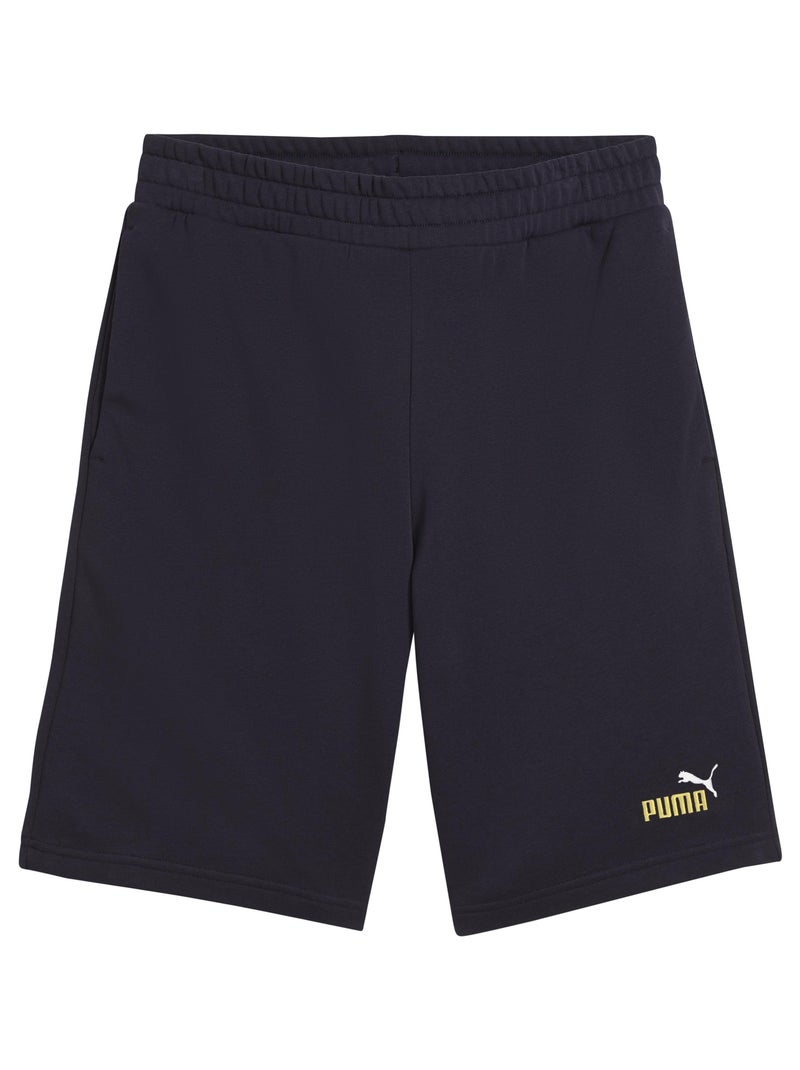 Short Jogging Puma Color Logo Bleu marine - Kiabi