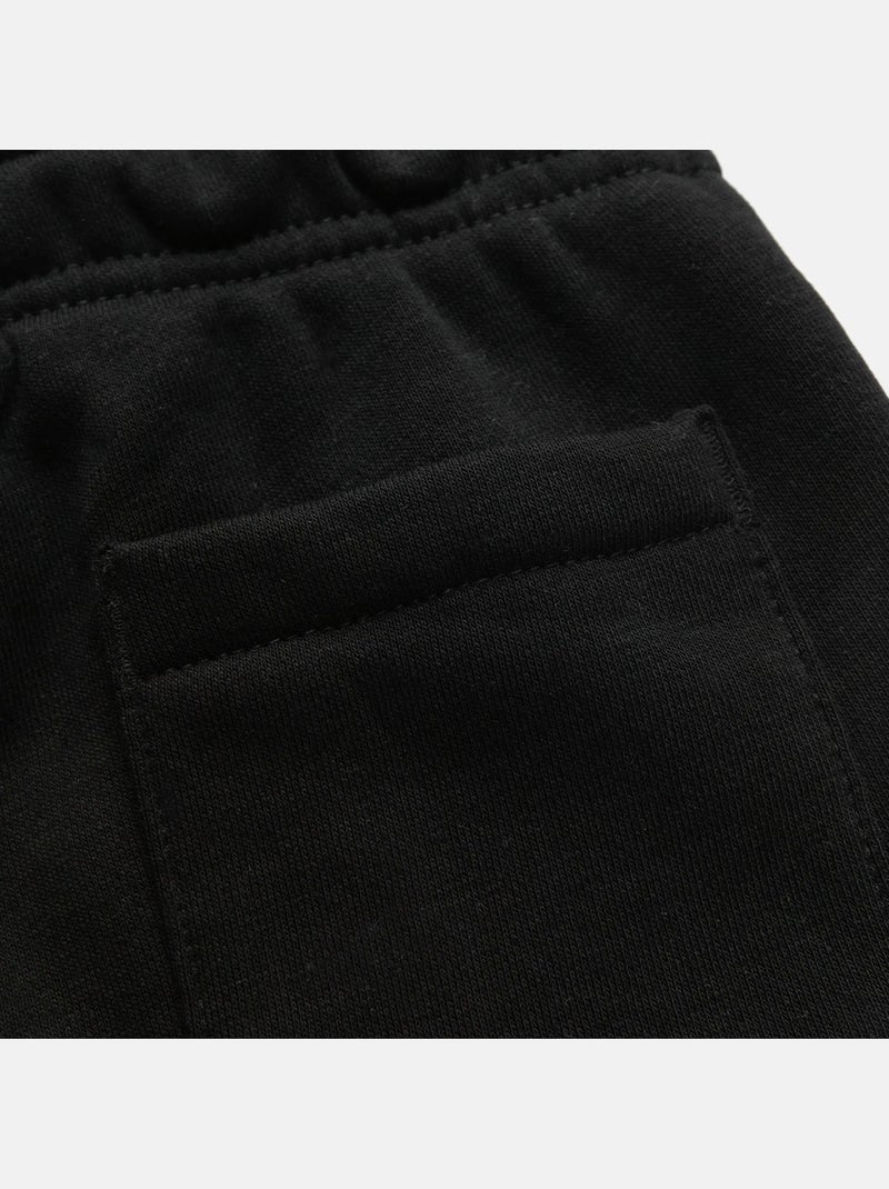 Short Jordan taille élastique Noir - Kiabi