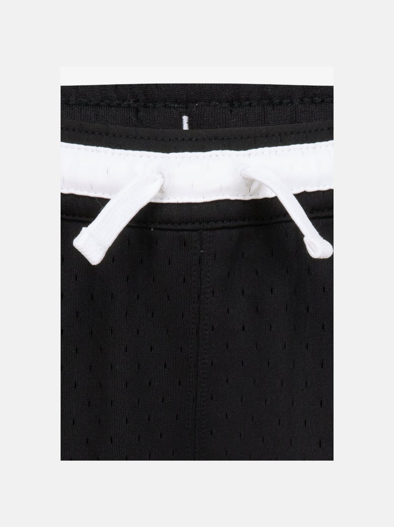 Short Jordan taille élastique Noir - Kiabi