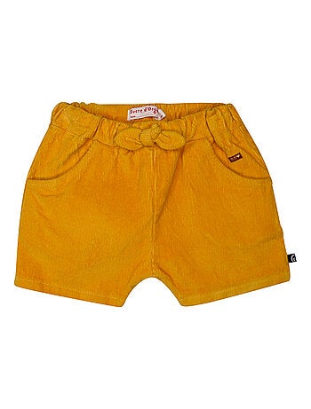 SHORT JUDY VELOURS COTELE ENFANT