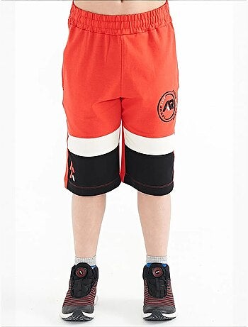 Short junior en mélange coton tommy