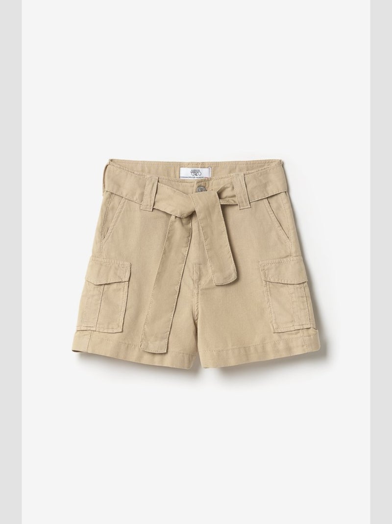 Short KALLY 'Le Temps Des Cerises' Blanc - Kiabi