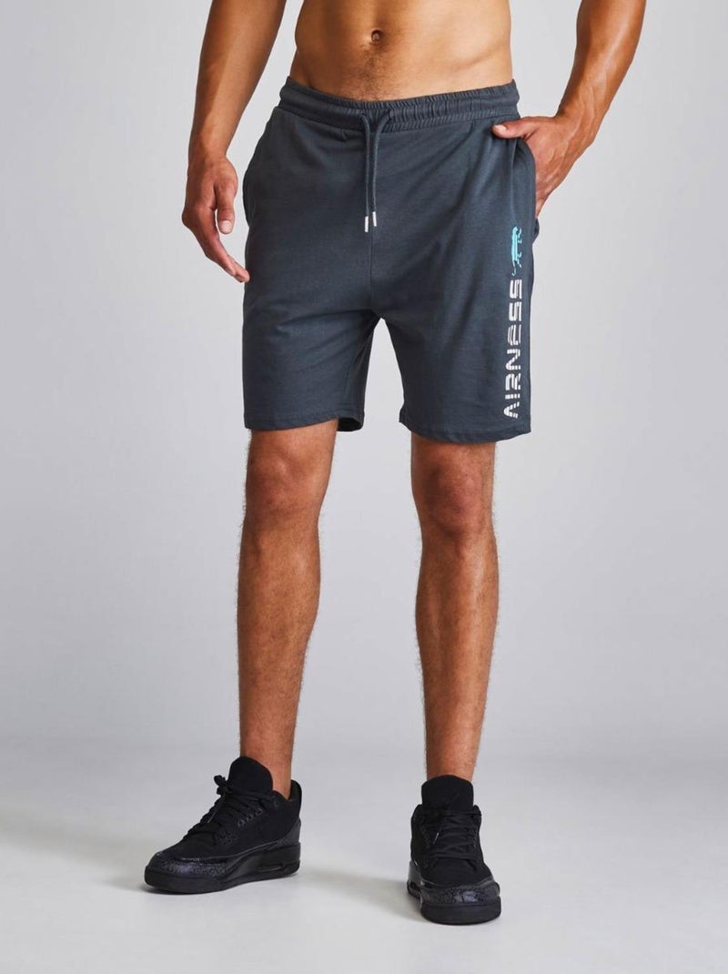 SHORT KAYLON Airness Gris foncé - Kiabi