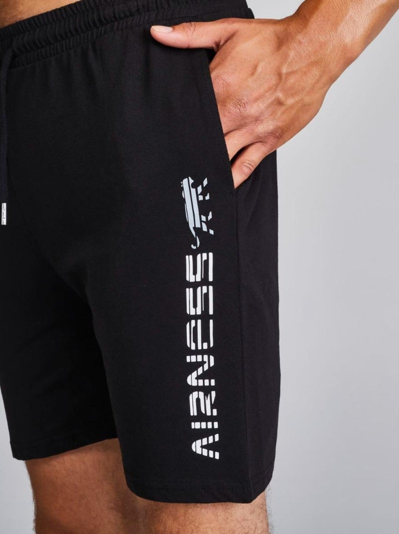 SHORT KAYLON Airness Noir - Kiabi