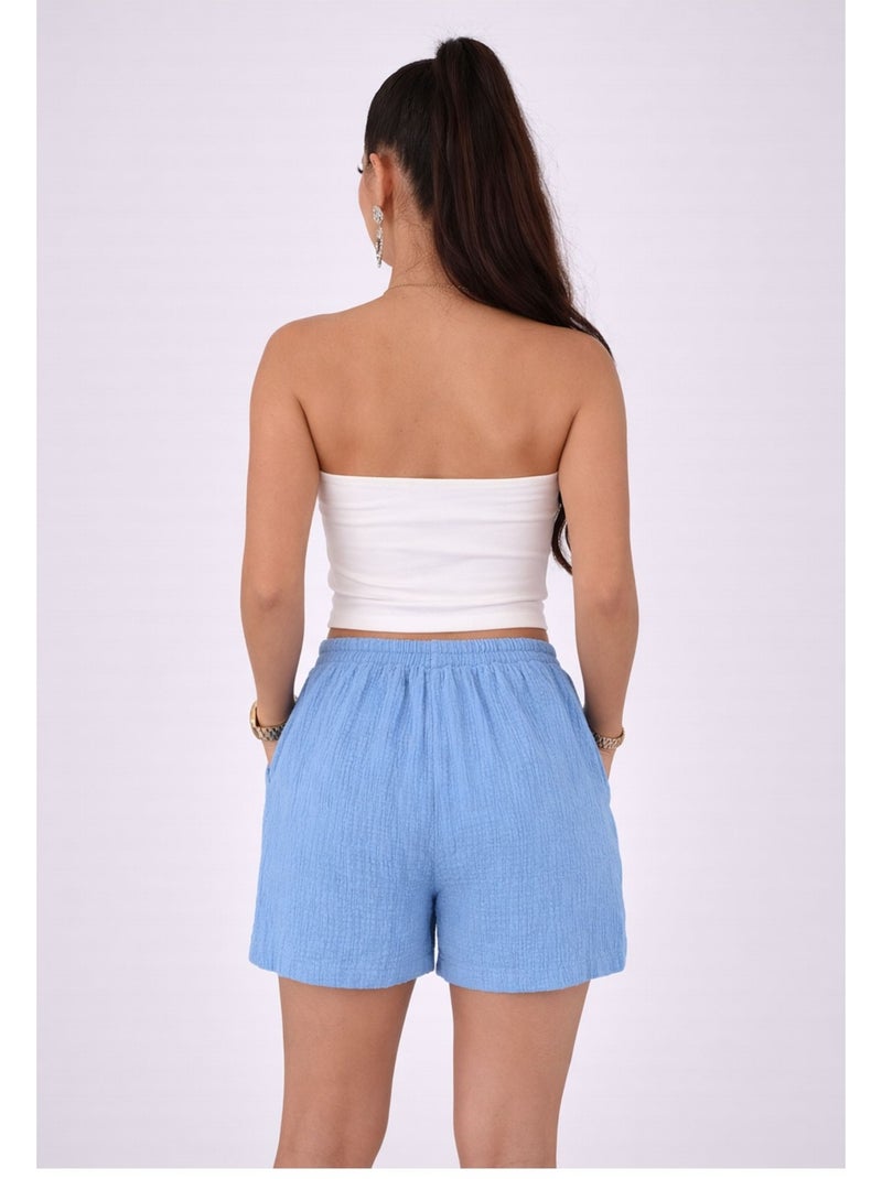 Short Kebello Bleu ciel - Kiabi