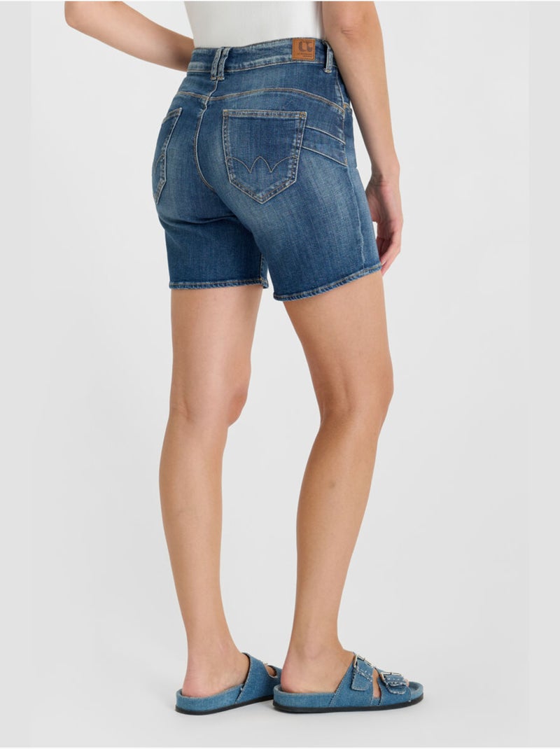 Short KELLY en jeans 'Le Temps Des Cerises' Bleu - Kiabi