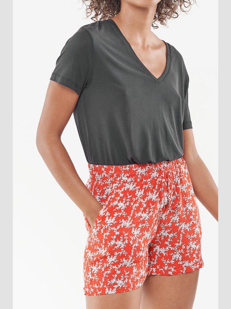 Short KLIO 'Le Temps Des Cerises' Rouge - Kiabi