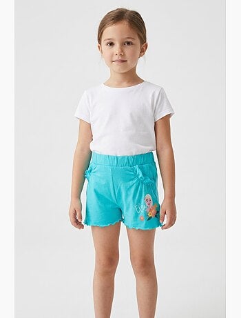Short La Reine des Neiges Fille | Licence Officielle