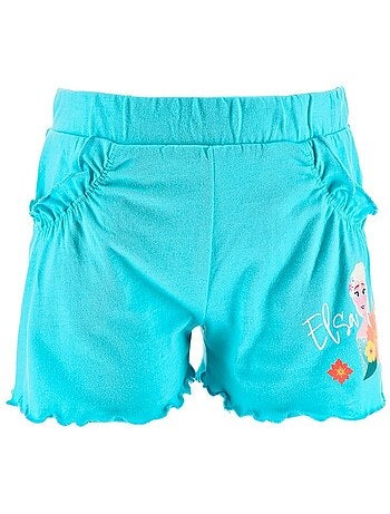 Short La Reine des Neiges Fille | Licence Officielle