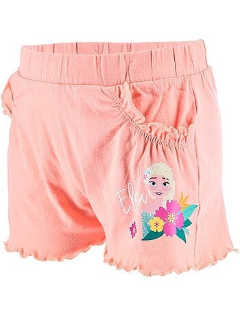 Short La Reine des Neiges Fille | Licence Officielle