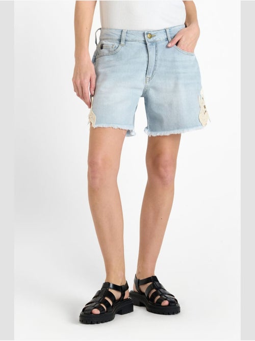 Short lace en jeans 'le temps des cerises' - Kiabi Short lace en jeans 'le temps des cerises' - Kiabi