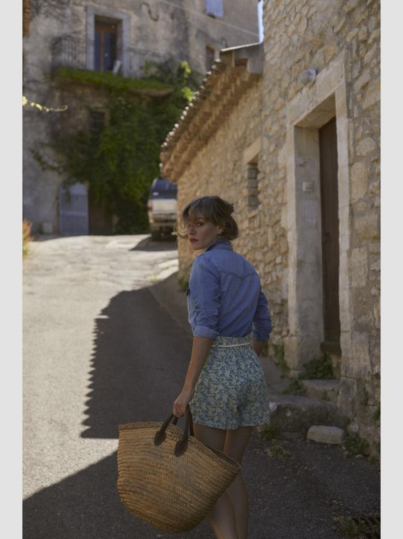 Short LAMET 'Le Temps Des Cerises' Bleu - Kiabi