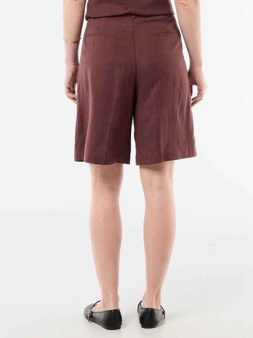 Short large à pinces - Kiabi