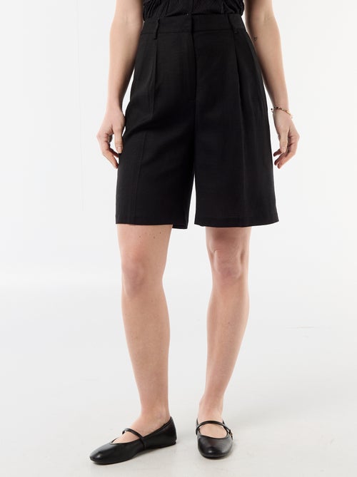 Short large à pinces - Kiabi