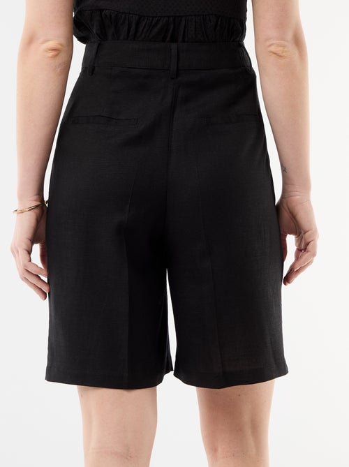 Short large à pinces - Kiabi