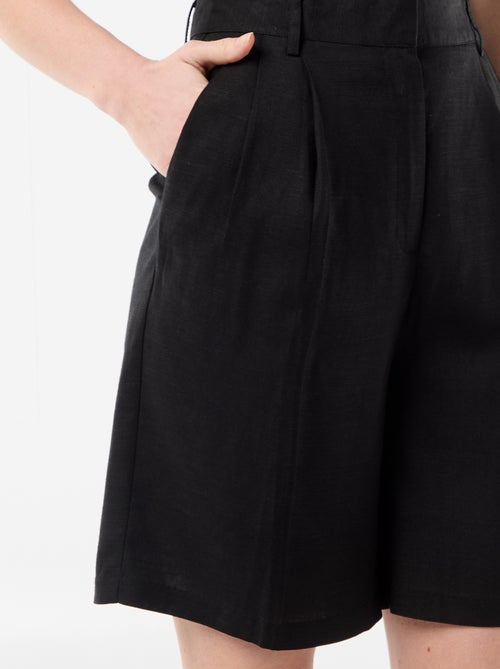 Short large à pinces - Kiabi