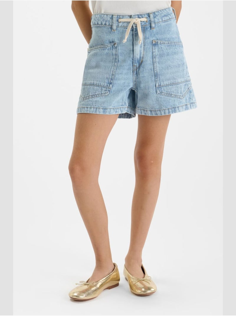 Short LAVANDOU en jeans 'Le Temps Des Cerises' Bleu - Kiabi