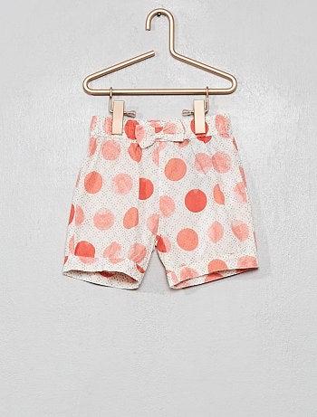 Short léger en coton