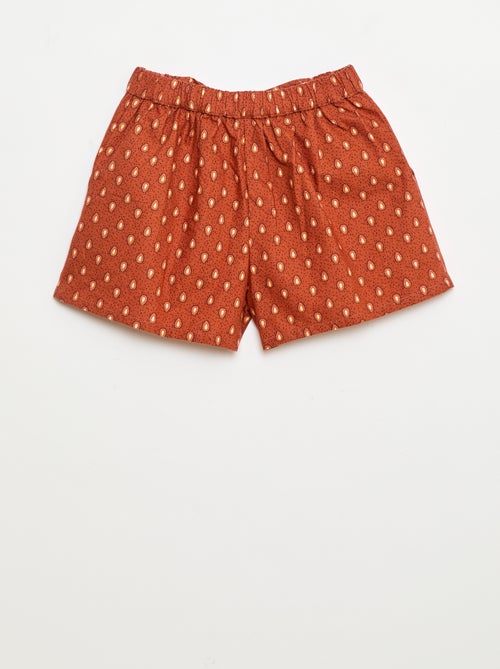 Short léger en coton - Kiabi