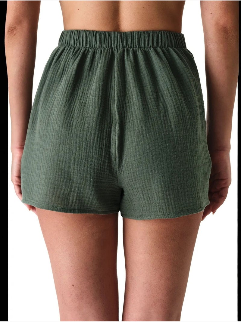 Short lessi trim penti Kaki - Kiabi
